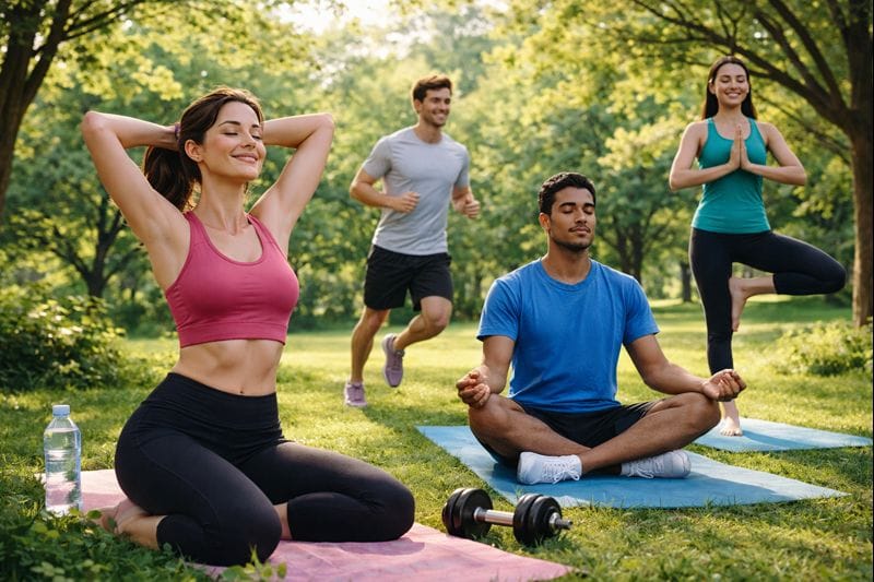 Exercise is important not just for physical health but also for mental health